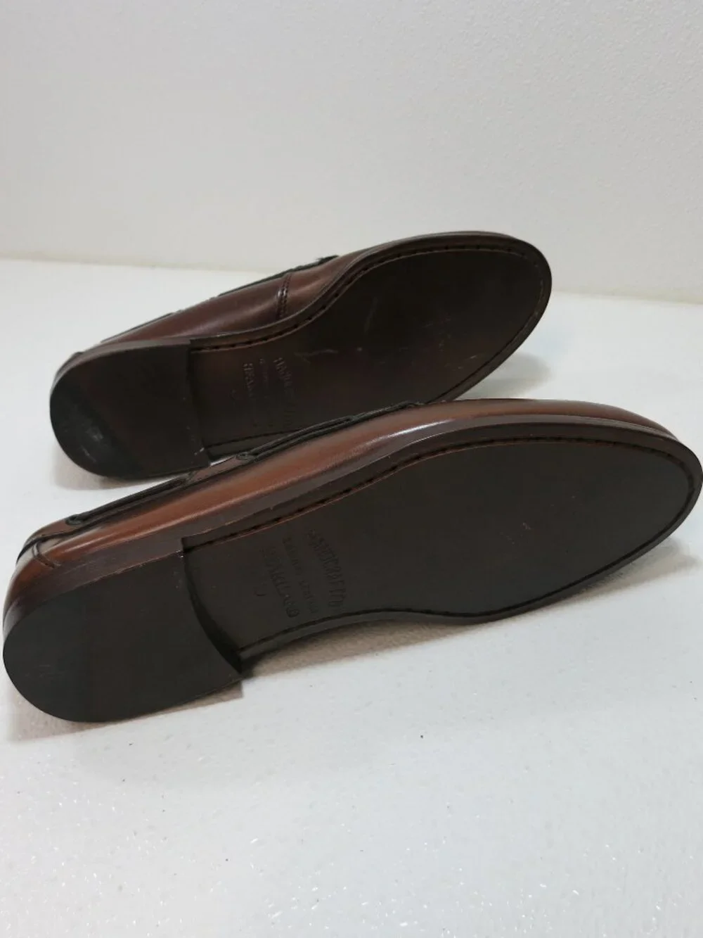 Heartland Leather Tassel Dress Moccasins Loafers Shoes Men's Footwear Sz 9 M